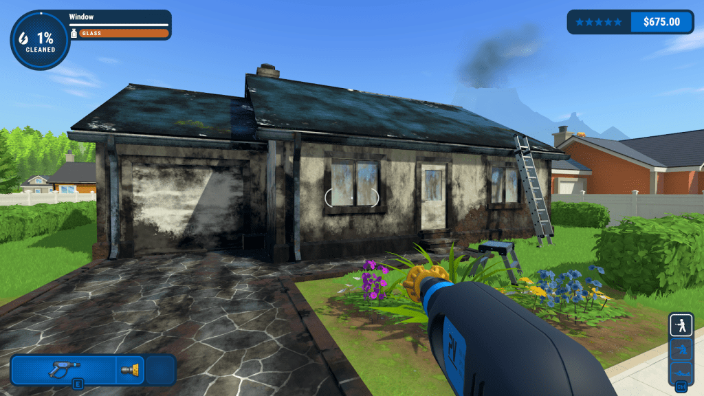 PowerWash Simulator review: a first-person soother built to